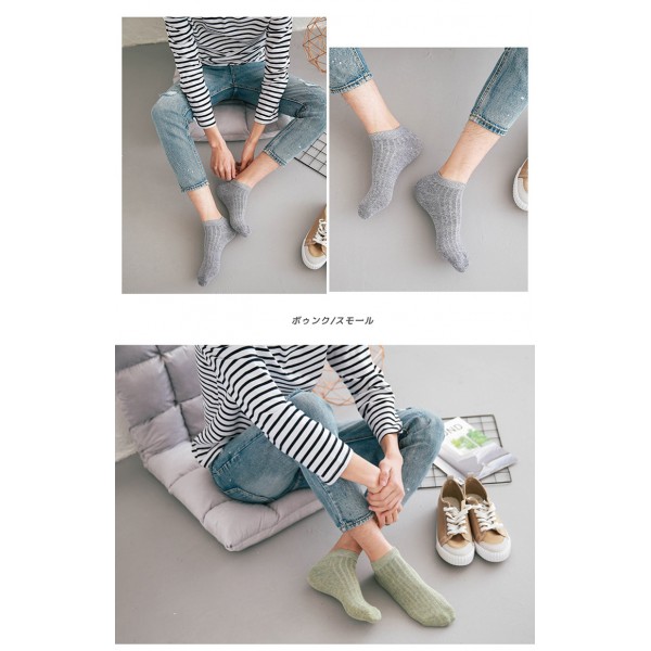 靴下 メンズ 厚手 ソックス 5足组